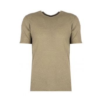 Tricou uni regular fit -