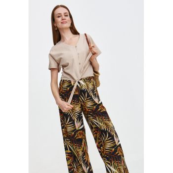 Bluza de in cu decolteu in V