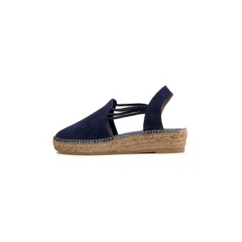 Espadrile dama -  200049 - Piele intoarsa - Albastru