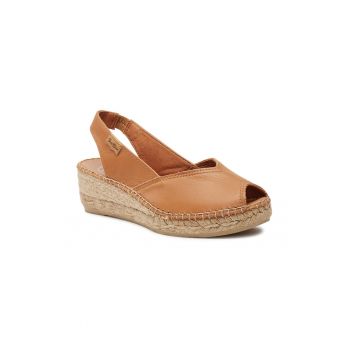 Espadrile dama -  680442 - Piele naturala - Maro