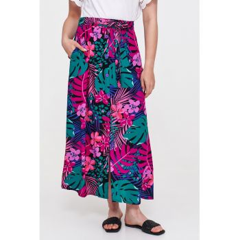 Fusta cu design tropical