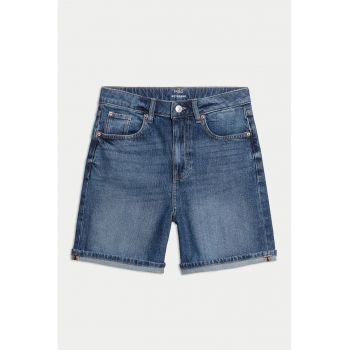 Pantalomi scurti din denim cu design 5 buzunare