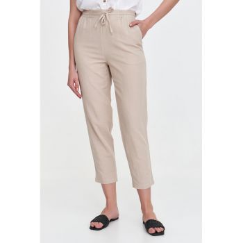 Pantaloni crop slim fit