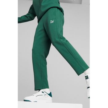 Pantaloni de trening texturati cu logo