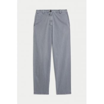 Pantaloni drepti cu buzunare laterale
