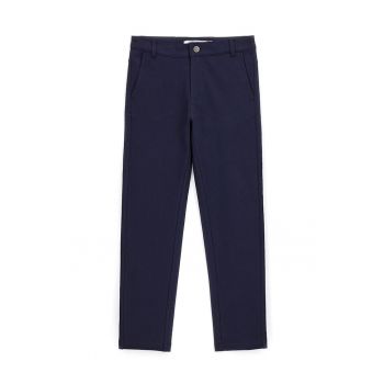 Pantaloni regular fit cu talie medie