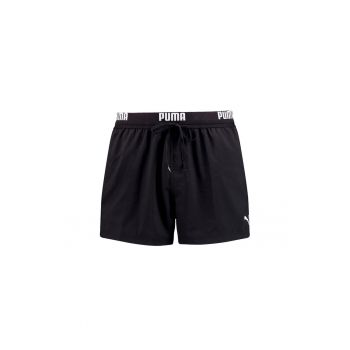 Pantaloni scurti de baie cu banda logo in talie
