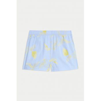 Pantaloni scurti de pijama cu talie elastica