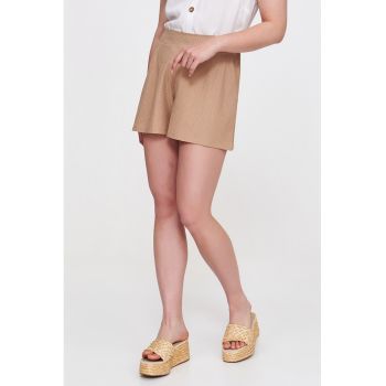 Pantaloni scurti regular fit uni