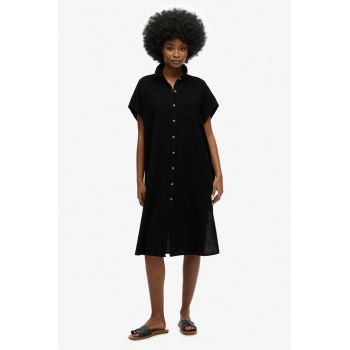 Rochie-camasa cu slituri laterale