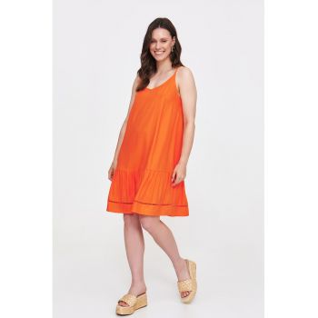 Rochie lejera cu decolteu patrat
