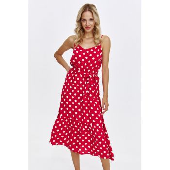 Rochie midi cu buline