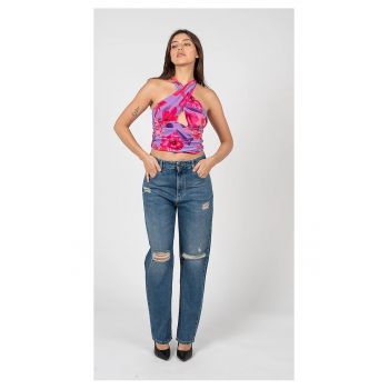 Top crop cu imprimeu floral Tenue -