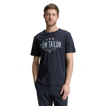 Tricou de bumbac cu logo