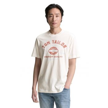Tricou din bumbac cu imprimeu logo