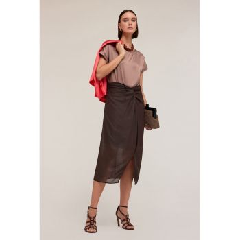 Tricou lejer din satin