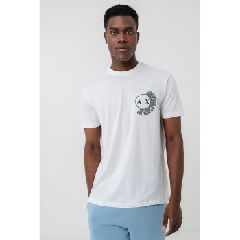 Tricou regular-fit cu imprimeu logo pe piept