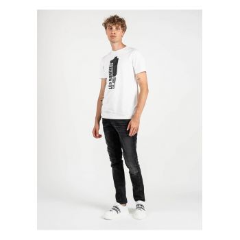 Tricou slim fit cu logo -