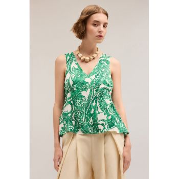 Bluza cu decolteu in V