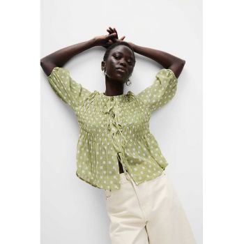Bluza cu model si prinderi laterale