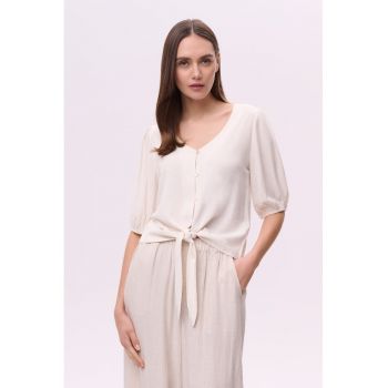 Bluza din amestec de in