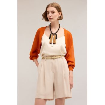 Cardigan crop transparent