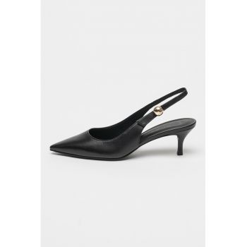 Pantofi slingback de piele Sfera