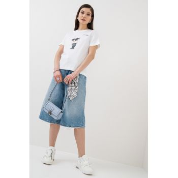 Tricou din bumbac organic cu imprimeu