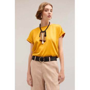 Tricou lejer din satin