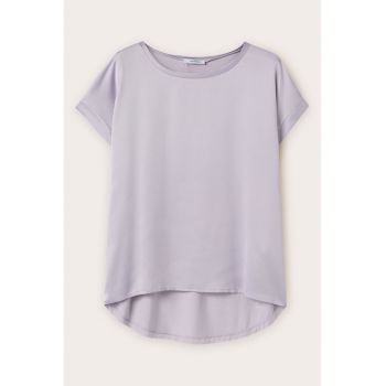 Tricou lejer din satin