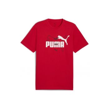 Tricou  pentru Barbati - ess logo lab summer tee - 684671-11 - 128 CM - Rosu