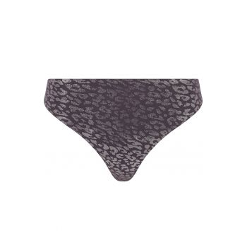 Chiloti tanga cu model cu animal print