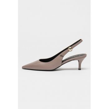 Pantofi slingback de piele Sfera