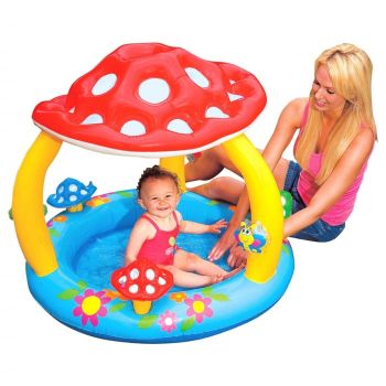 Piscina Gonflabila Ciupercuta Cu Acoperis
