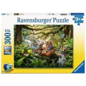 Ravensburger - Puzzle minunile faunei salbatice din jungla 300 piese XXL