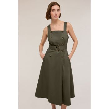 Rochie midi evazata
