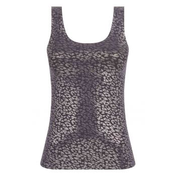 Top cu animal print