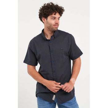 - Camasa barbat cu maneca scurta (Marime: XL - Culoare: BLUE NIGHTS) ieftina
