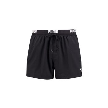 Pantaloni scurti de baie cu banda logo in talie