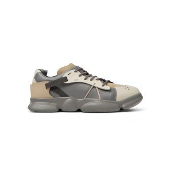 Pantofi sport unisex de piele cu aspect masiv Karst 1165