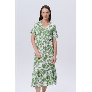 Rochie midi vaporoasa