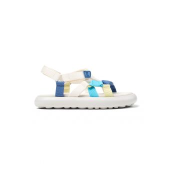 Sandale din material textil cu velcro