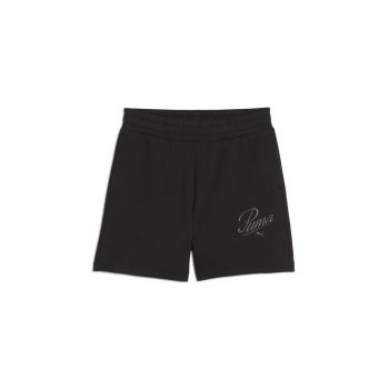 Sort  pentru Femei - ess script high-waist shorts 5