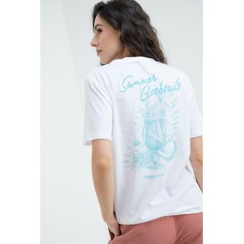Tricou din bumbac cu imprimeu