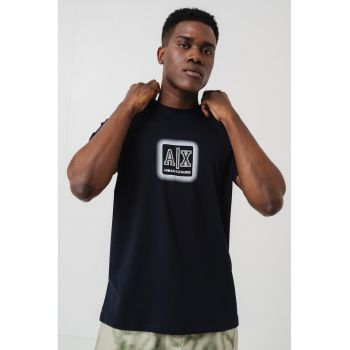 Tricou din bumbac cu imprimeu logo
