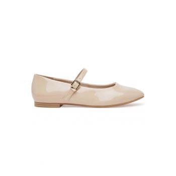 Balerini  304916823 - Piele ecologica - 41 EU - Bej
