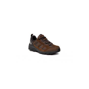 Bocanci trekking barbati  207530966 - Piele naturala - Maro