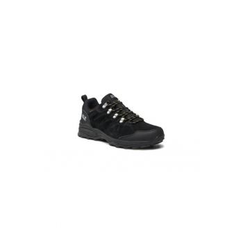Bocanci trekking barbati  209228625 - Piele naturala - 39.5 EU - Negru