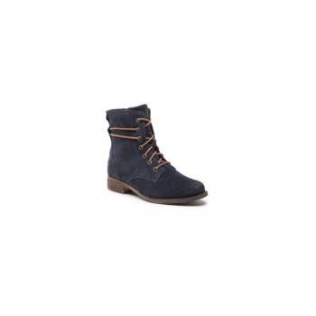Ghete dama  300932599 - Piele naturala - Albastru