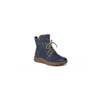 Ghete dama  303146207 - Piele naturala - Albastru